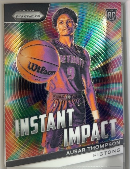 2023-24 Panini Prizm #2 Ausar Thompson Instant Impact — front