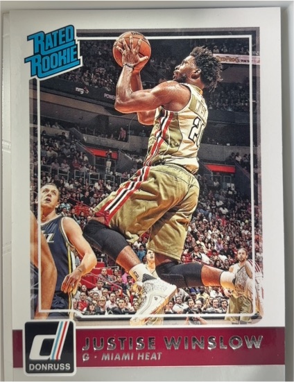 2015-16 Donruss #220 Justise Winslow — front