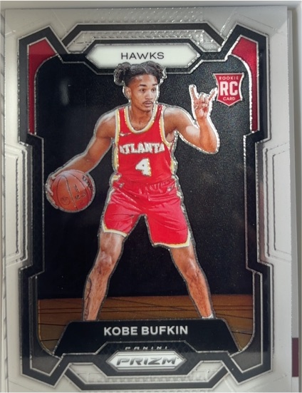 2023-24 Panini Prizm #151 Kobe Bufkin Rookie — front