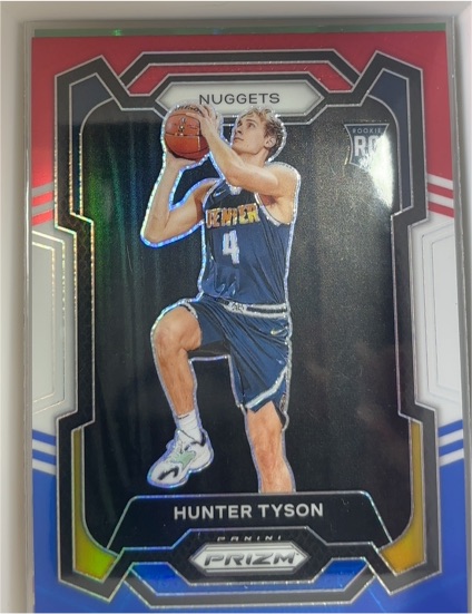 2023-24 Panini Prizm #171 Hunter Tyson — front