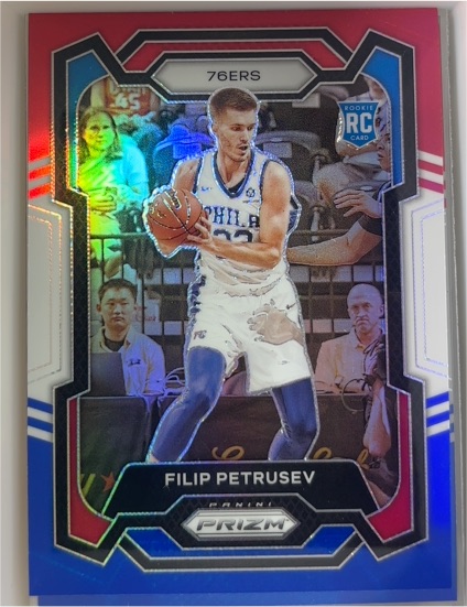 2023-24 Panini Prizm #282 Filip Petrusev — front