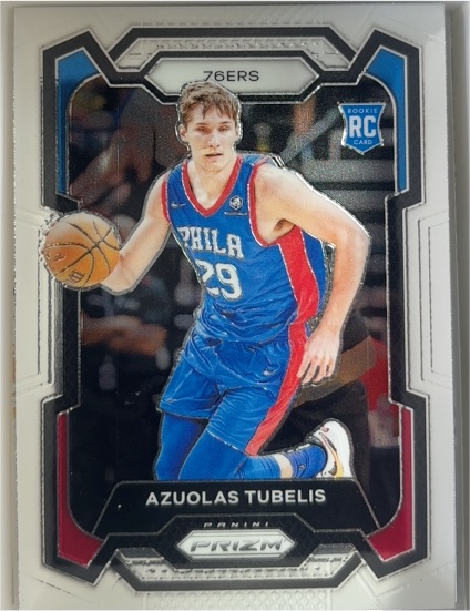 2023-24 Panini Prizm #283 Azuolas Tubelis — front