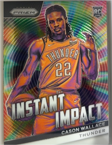 2023-24 Panini Prizm Instant Impact #15 Cason Wallace — front