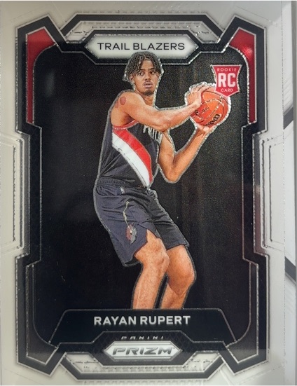 2023-24 Panini Prizm #140 Rayan Rupert — front