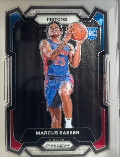 2023-24 Panini Prizm #174 Marcus Sasser — front