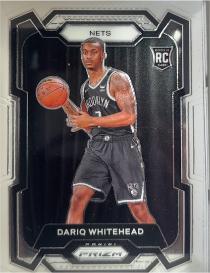 2023-24 Panini Prizm #175 Dariq Whitehead — front