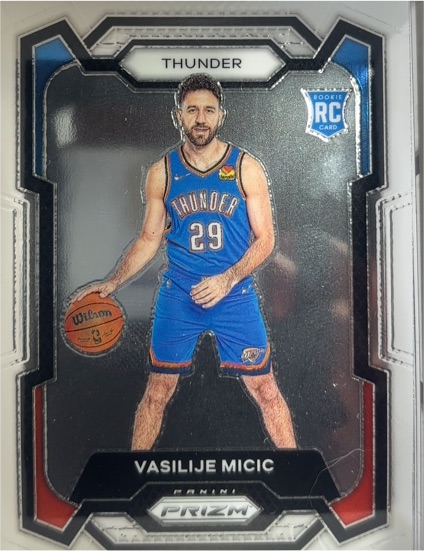 2023-24 Panini Prizm #297 Vasilije Micic — front
