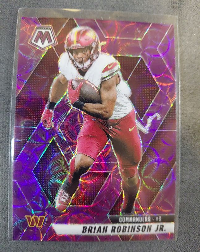 2024 Panini Mosaic #219 Brian Robinson Jr. — front