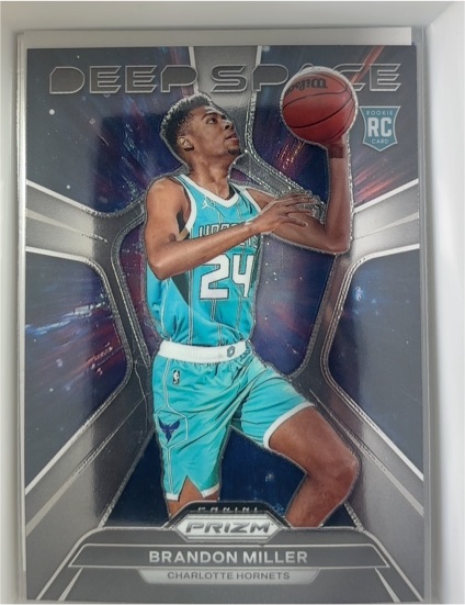 2023-24 Panini Prizm #2 Brandon Miller Deep Space — front