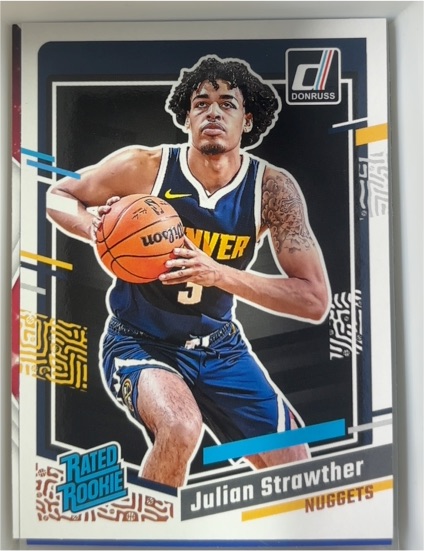 2023-24 Panini Donruss #242 Julian Strawther — front