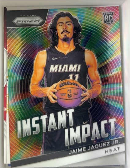 2023-24 Panini Prizm #23 Jaime Jaquez Jr. Instant Impact — front