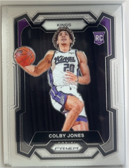 2023-24 Panini Prizm #160 Colby Jones — front