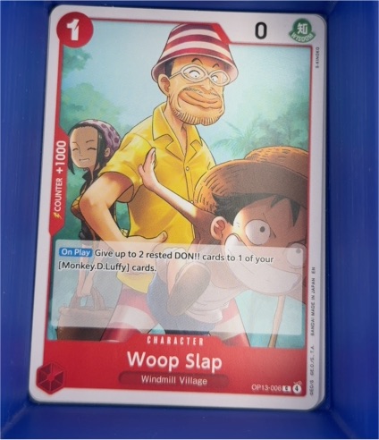 2025 One Piece Card Game OP13-006 Woop Slap — front