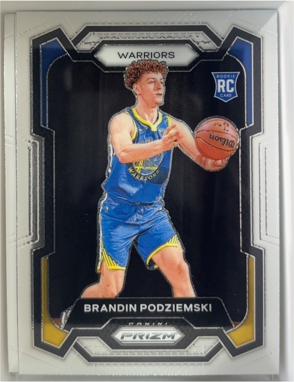 2023-24 Panini Prizm #147 Brandin Podziemski — front