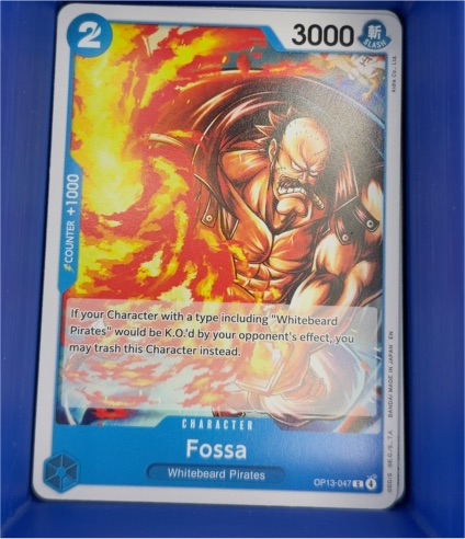 2025 One Piece Card Game OP13-047 Fossa — front