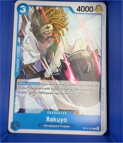 2025 One Piece Card Game OP13-055 Rakuyo — front