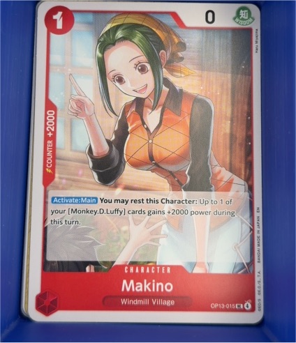 2025 One Piece Card Game OP13-015 Makino — front