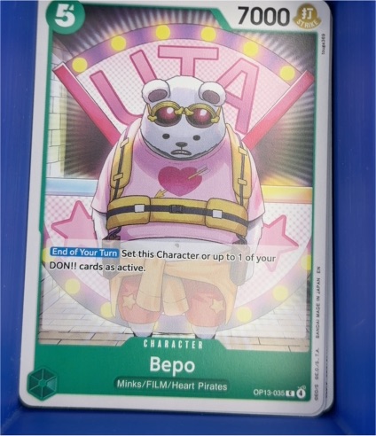 2025 One Piece Card Game OP13-035 Bepo — front