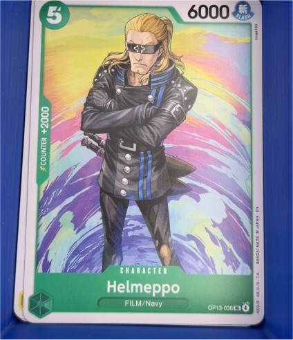 2025 One Piece Card Game #OP13-036 Helmeppo — front
