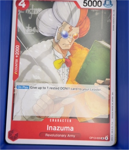 2025 One Piece Card Game OP13-005 Inazuma — front