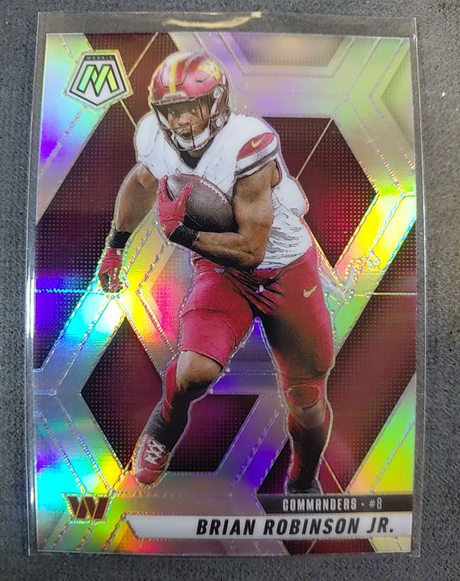 2025 Panini Mosaic #8 Brian Robinson Jr. — front