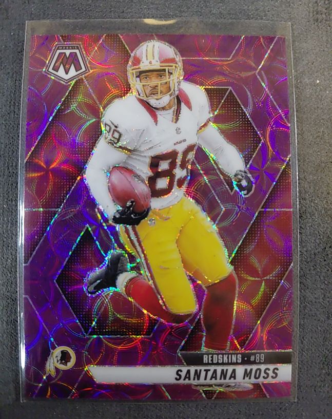 2025 Panini Mosaic #210 Santana Moss — front