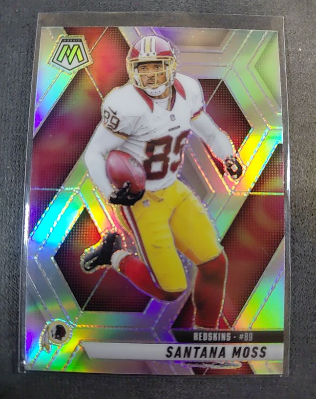 2025 Panini Mosaic #210 Santana Moss — front