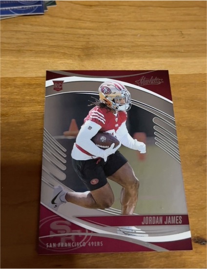 2025 Panini Absolute #144 Jordan James — front