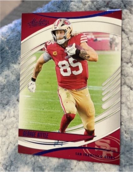 2025 Panini Absolute Football #18 George Kittle — front