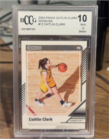 2024 Panini Caitlin Clark Collection Donruss #12 Caitlin Clark — front