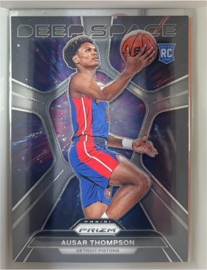 2023-24 Panini Prizm Deep Space #5 Ausar Thompson — front