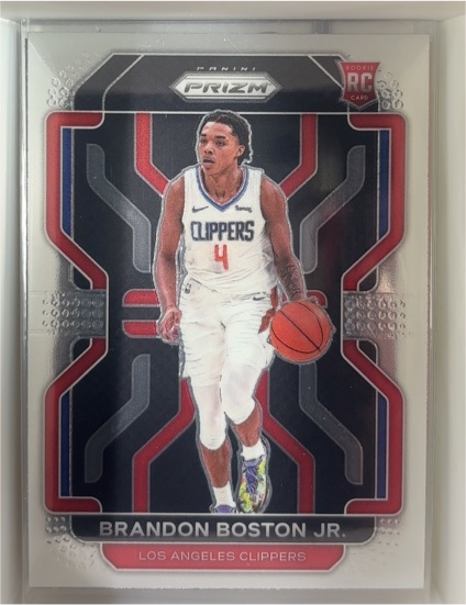 2021-22 Panini Prizm #330 Brandon Boston Jr. — front