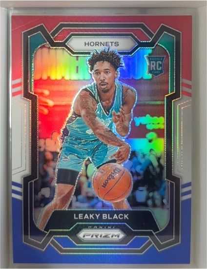 2023-24 Panini Prizm #284 Leaky Black — front