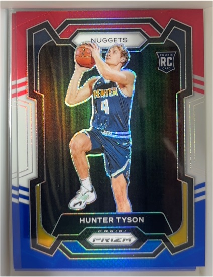 2023-24 Panini Prizm #171 Hunter Tyson — front