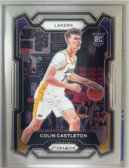 2023-24 Panini Prizm #287 Colin Castleton — front