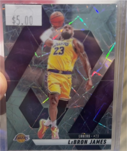 2024-25 Panini Mosaic #180 LeBron James — front