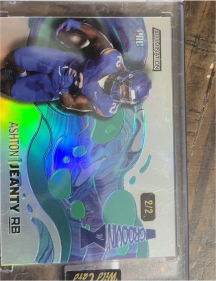 2024 Wild Card Alumination #2/2 Ashton Jeanty — front