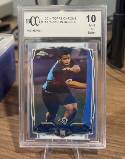 2014 Topps Chrome #175 Aaron Donald — front