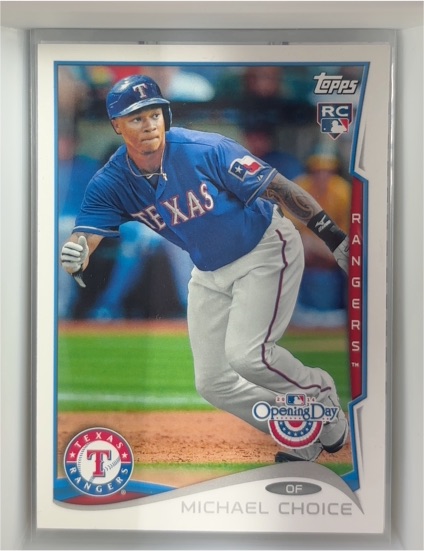 2014 Topps Opening Day #117 Michael Choice — front