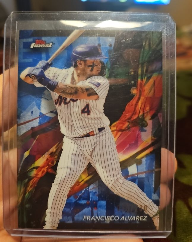 2024 Topps Finest #46 Francisco Alvarez — front