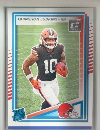 2025 Donruss #330 Quinshon Judkins — front