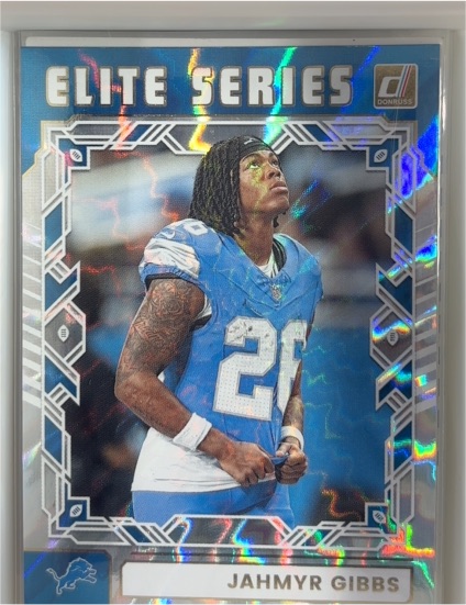 2025 Donruss Elite Series #TES-JGI Jahmyr Gibbs — front