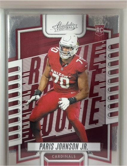 2023 Panini Absolute #147 Paris Johnson Jr. — front