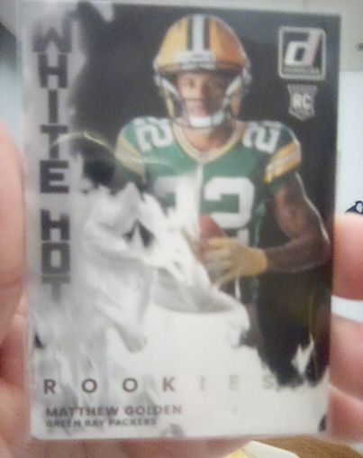 2025 Donruss White Hot Rookies #WHR-MTG Matthew Golden — front
