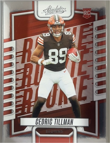 2023 Panini Absolute #127 Cedric Tillman — front