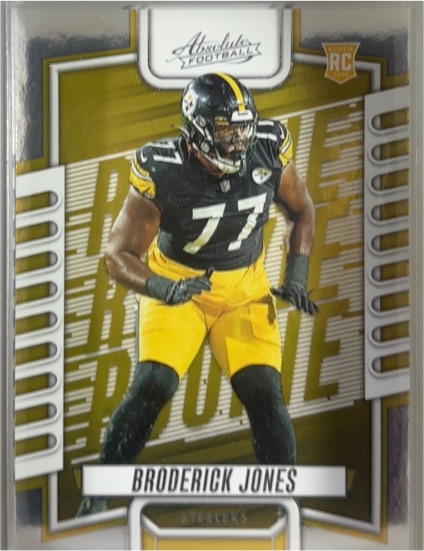 2023 Panini Absolute #151 Broderick Jones — front