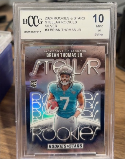 2024 Panini Rookies & Stars #3 Brian Thomas Jr. — front