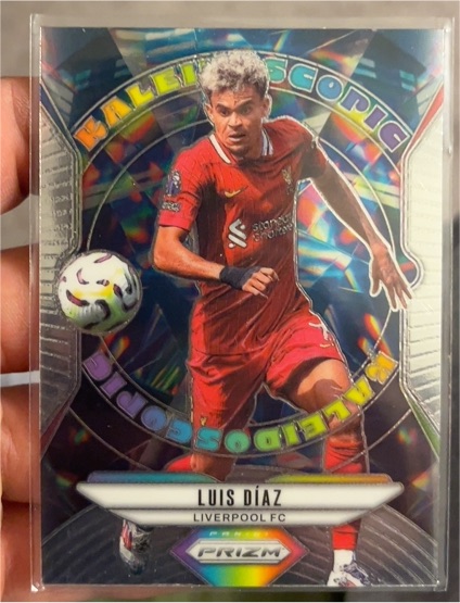 2024 Panini Prizm Premier League Kaleidoscopic Luis Díaz — front