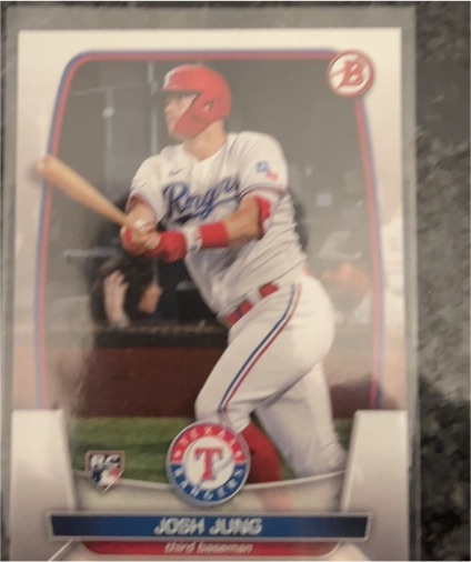 2023 Bowman #43 Josh Jung — front