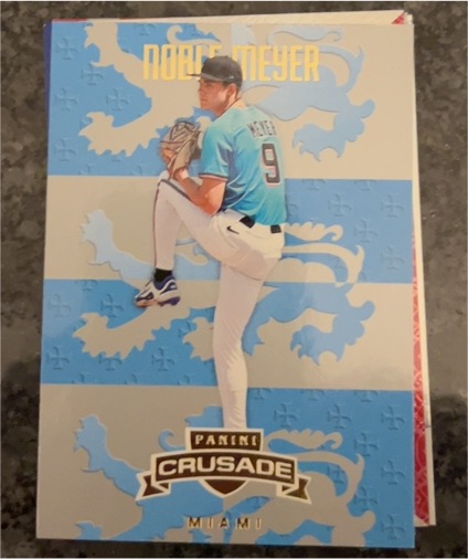 2025 Panini Crusade #109 Noble Meyer — front